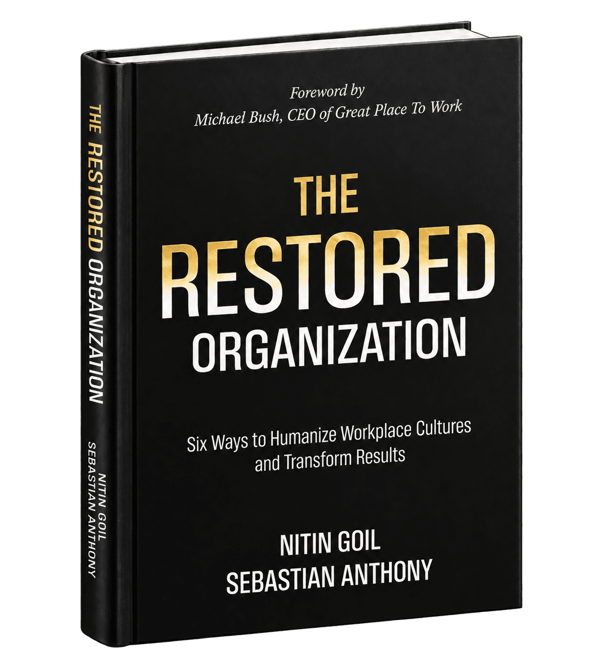 Cover of The Restored Organization by Nitin Goil and Sebastian Anthony